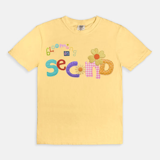 Blooming in Second Tee