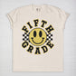 Hello Fifth Grade Retro Smiley Tee