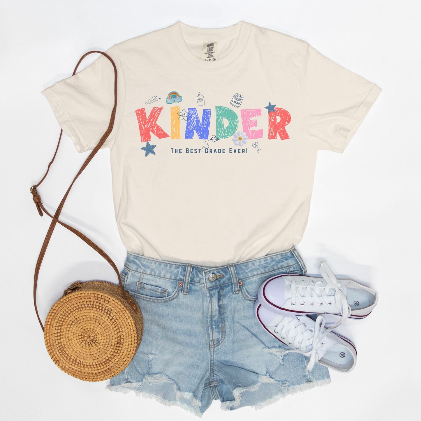 Crayon Kinder Tee