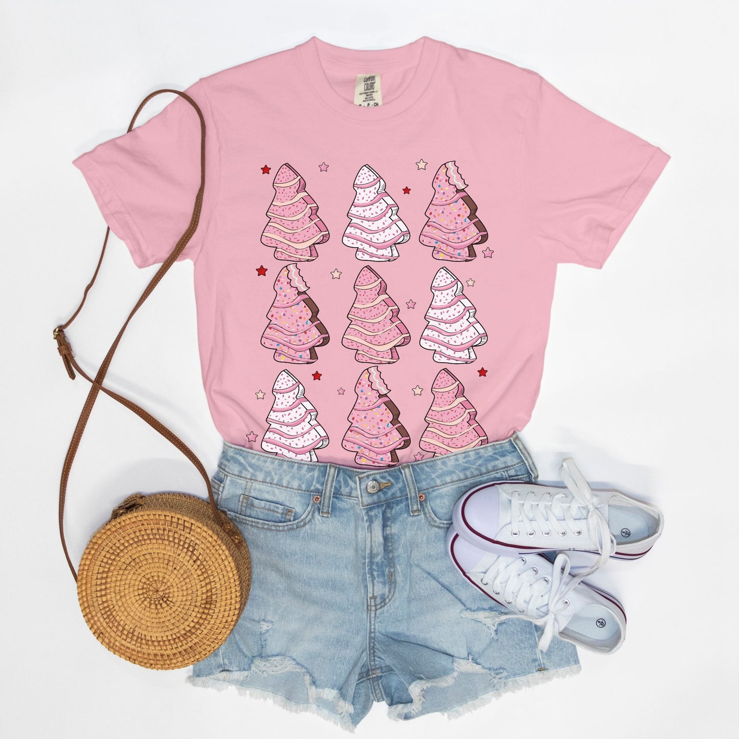 Pink Tree Cakes Tee