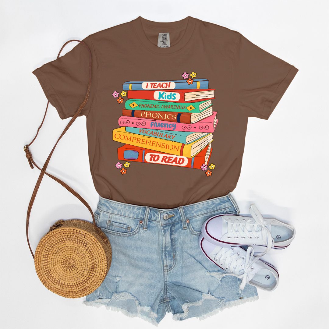 Literacy Books Tee