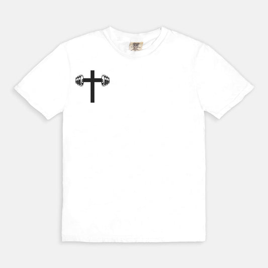 Gym & Jesus Tee - BLACK