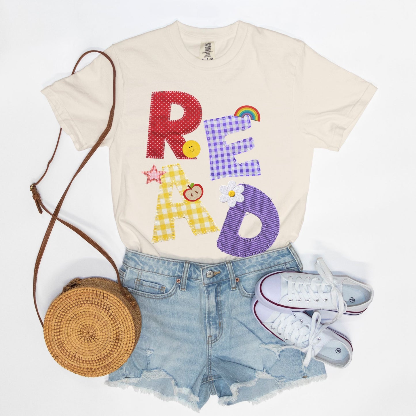 READ Patchwork Tee