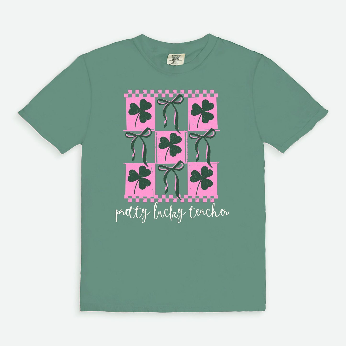 Pretty Lucky Teacher Tee