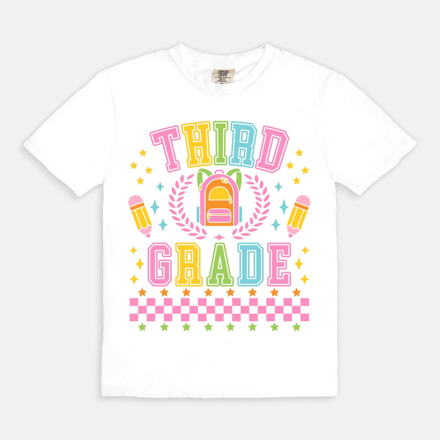 Third Grade Preppy Tee