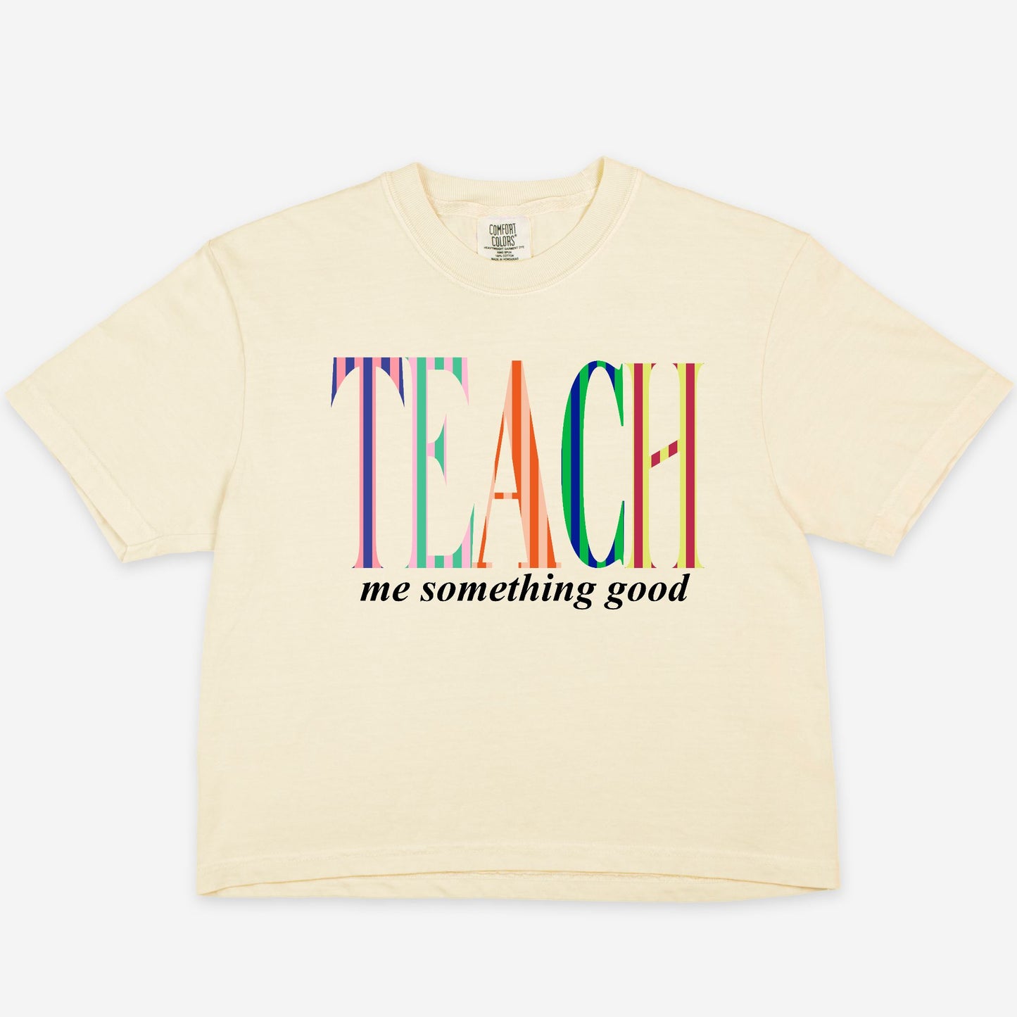 Teach Me Something Good BOXY Tee