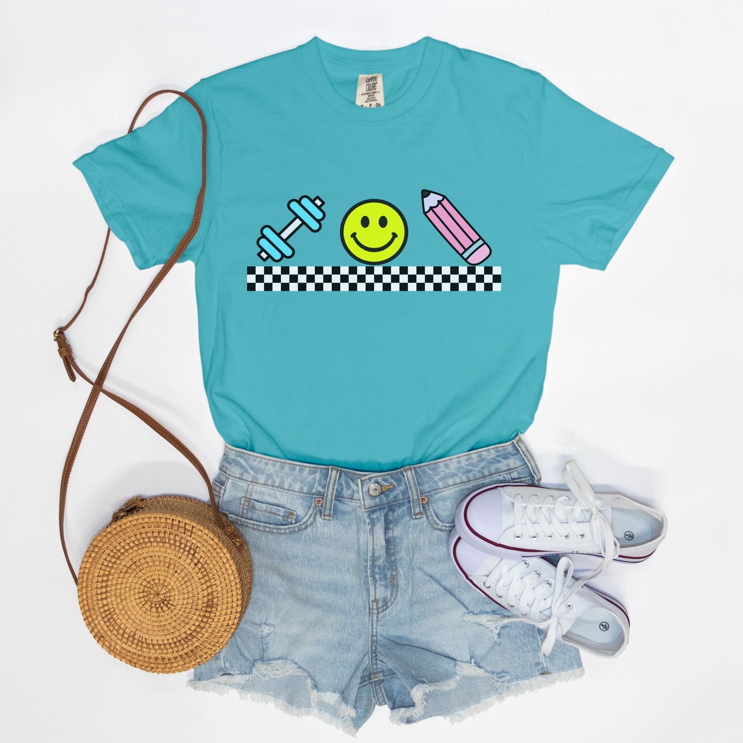Happy Teacher Fit Tee