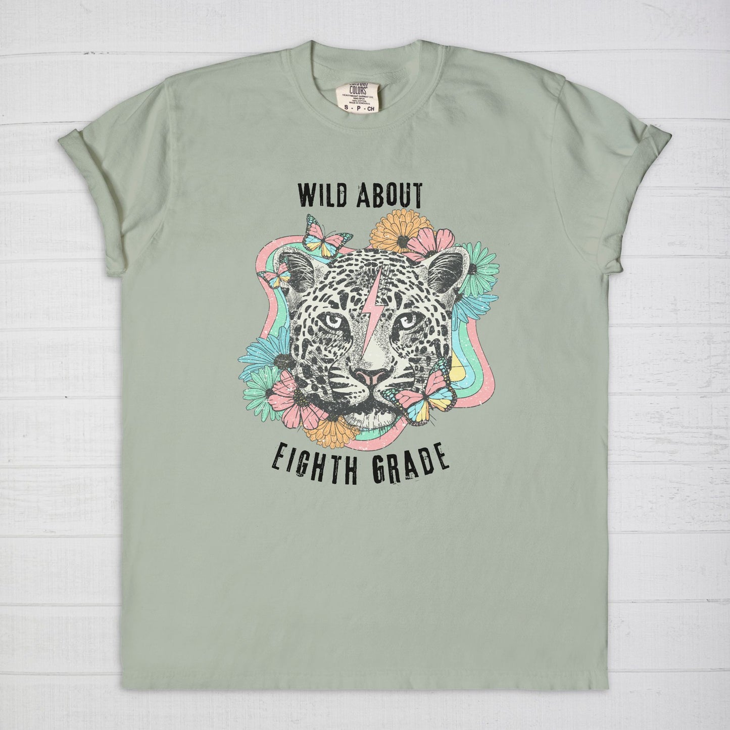 Wild About Eighth Grade Tee