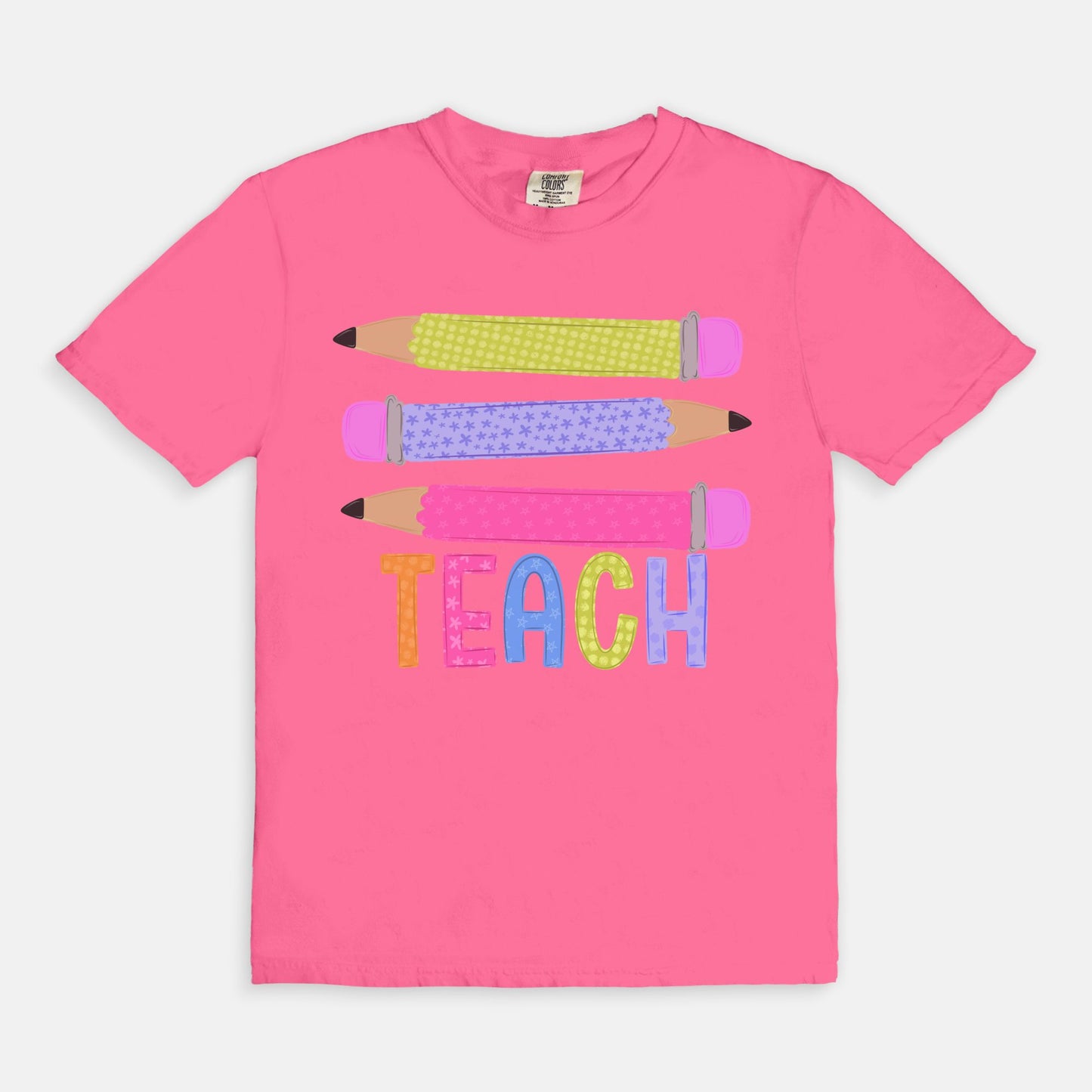 Funky Pencil Teach Tee