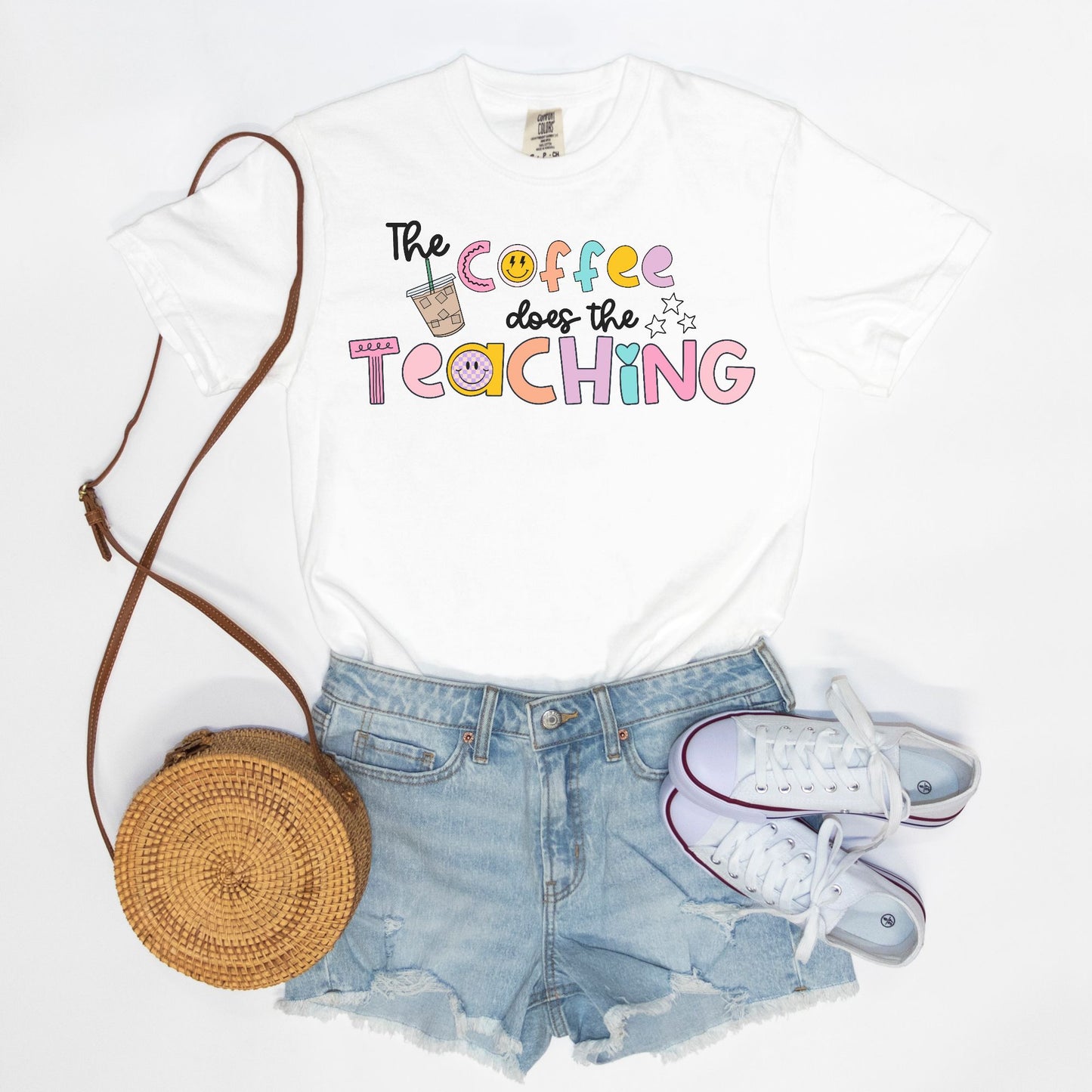 The Coffee Does The Teaching Tee