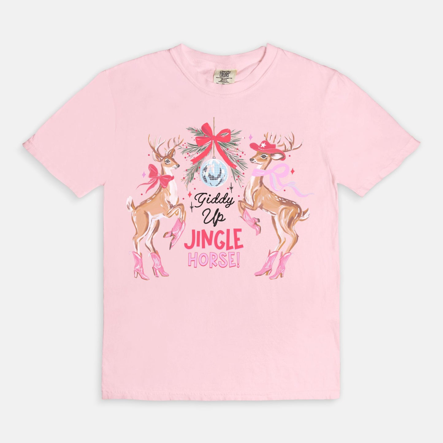 Giddy Up Jingle Horse Tee