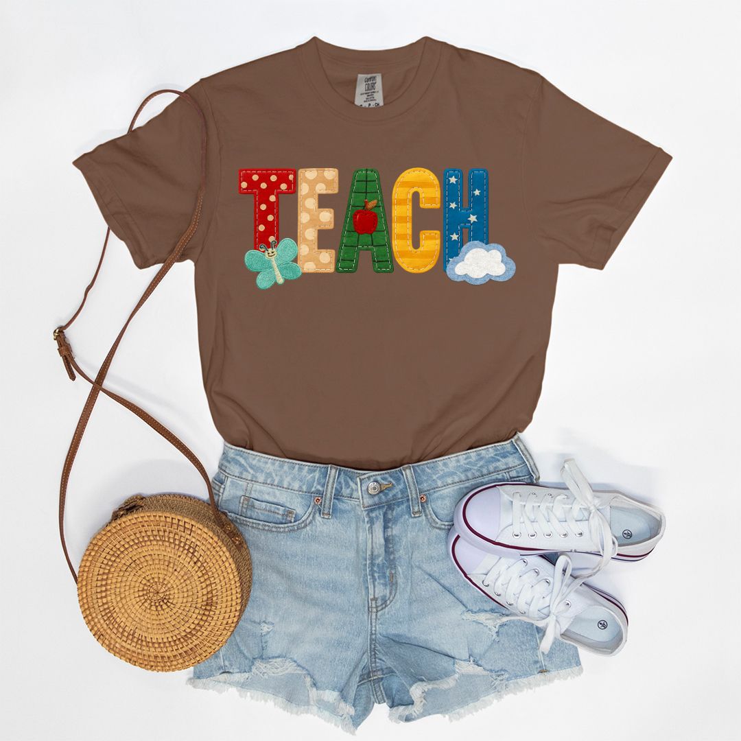 90s Patch Teach Tee
