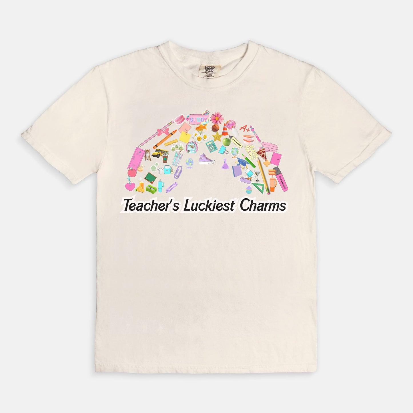 Teacher's Luckiest Charms Tee