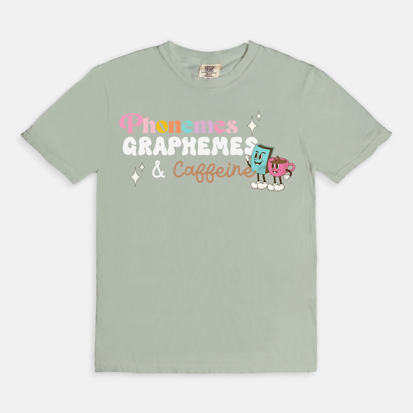 Phonemes, Graphemes, and Caffeine Tee