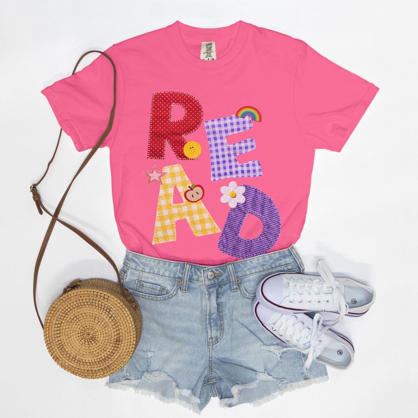 READ Patchwork Tee