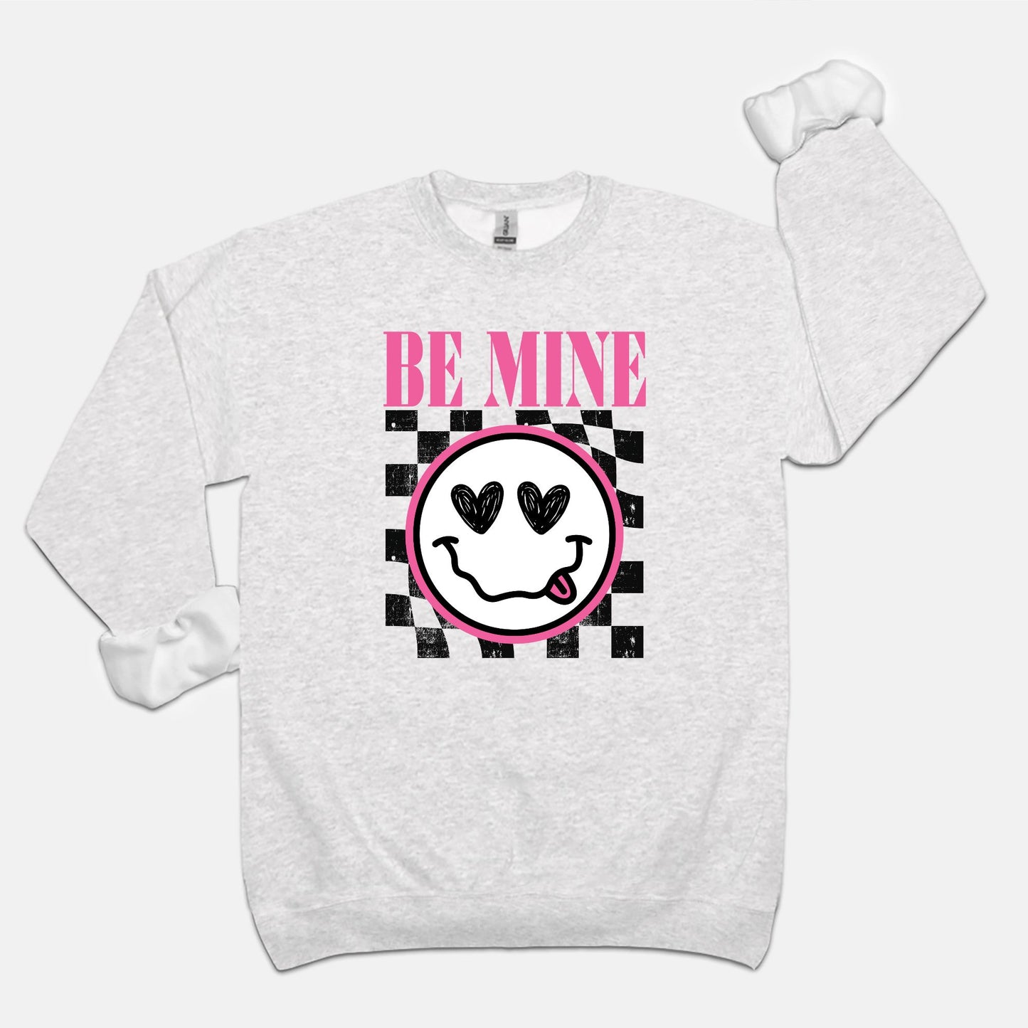 Be Mine Smiley Sweatshirt