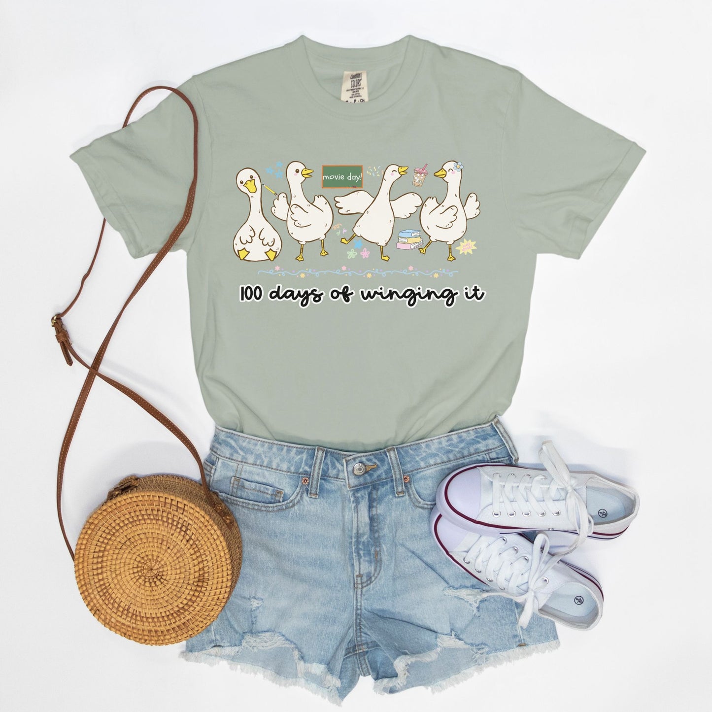 100 Days of Winging It Tee