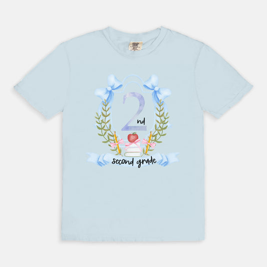 Second Grade Blue Coile Tee