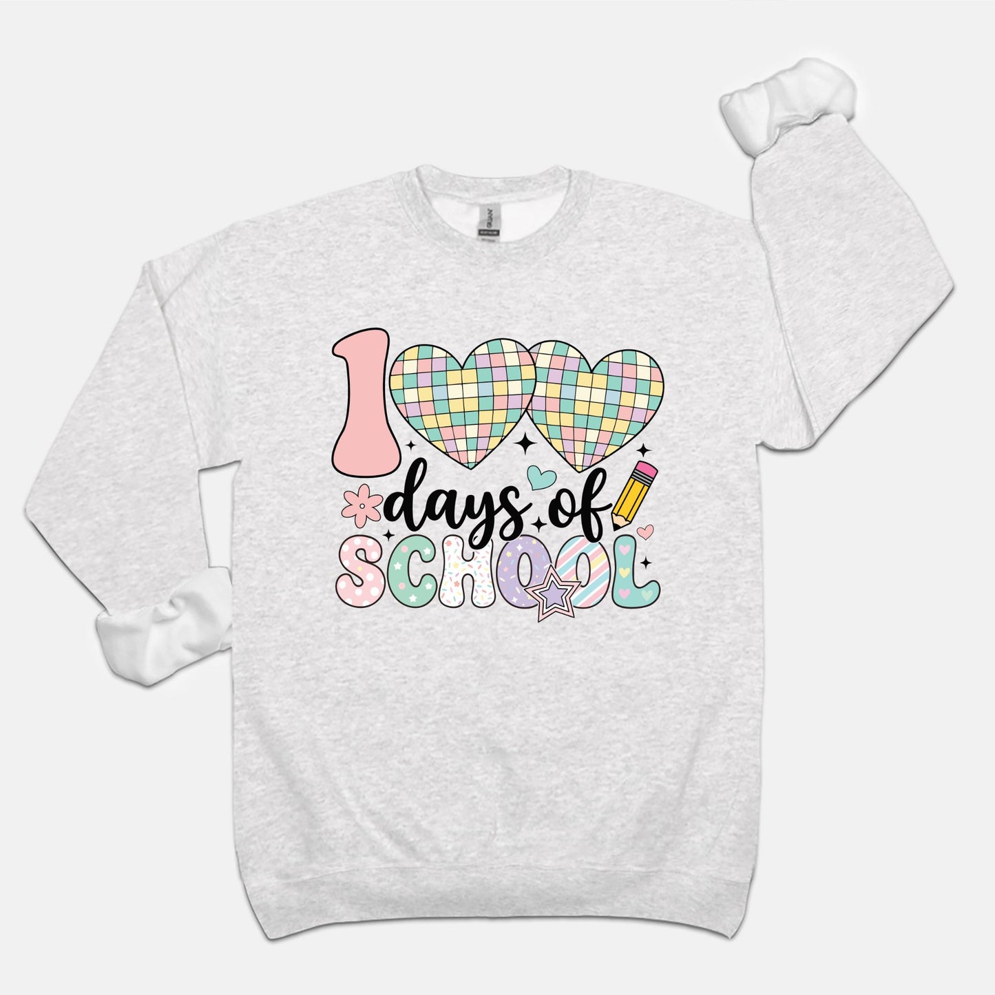 Sweet 100 Days of School Sweatshirt