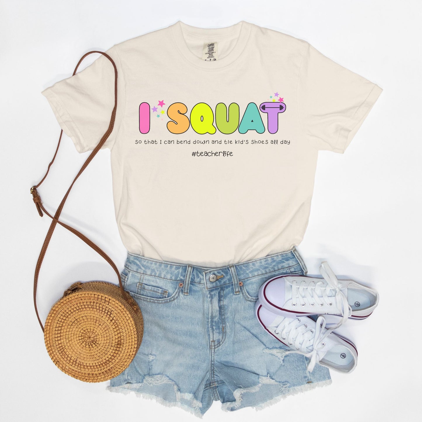 I Squat -Teacher Tee