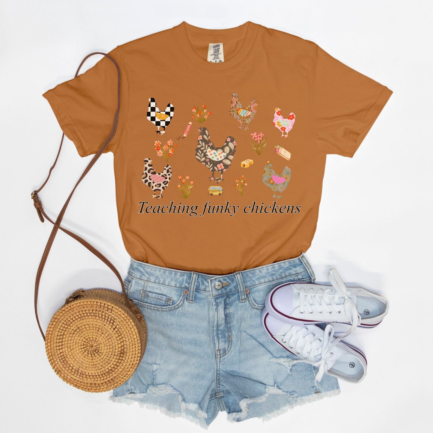 Teaching Funky Chickens Tee