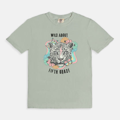 Wild About Fifth Grade Tee