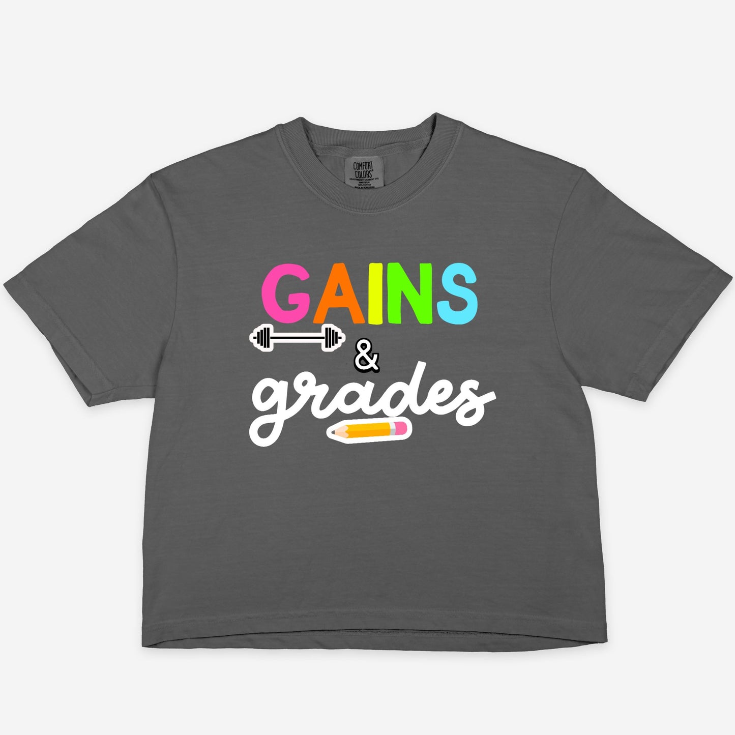 Gain & Grades Boxy Tee
