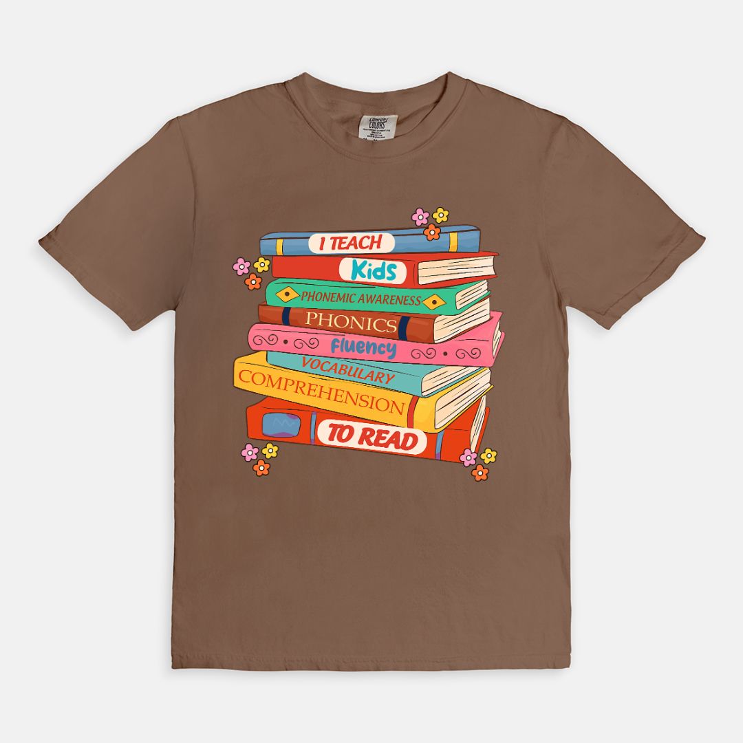 Literacy Books Tee
