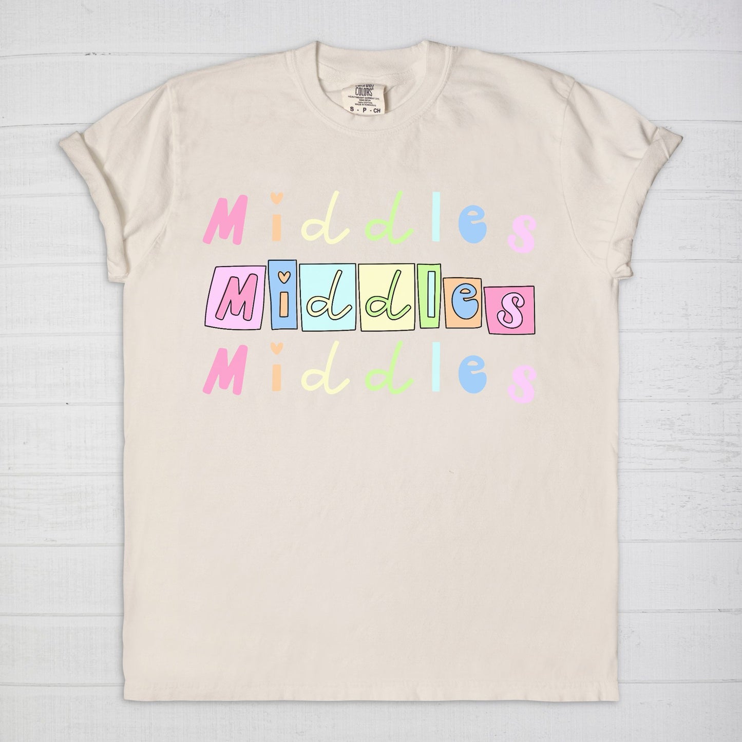 Middles Scrap Tee