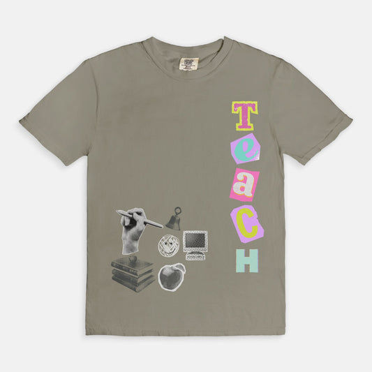 Grunge Nostalgic Teach Tee