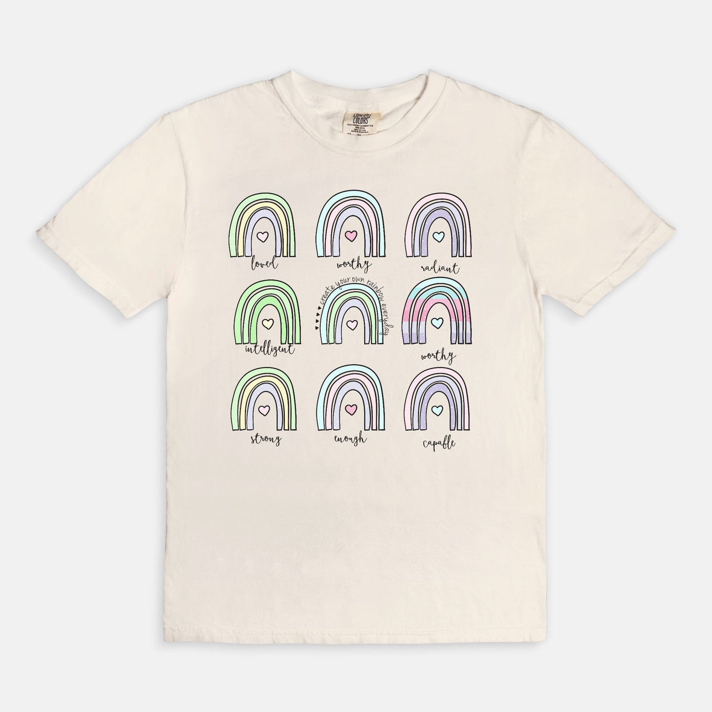 Rainbow Affirmation Tee