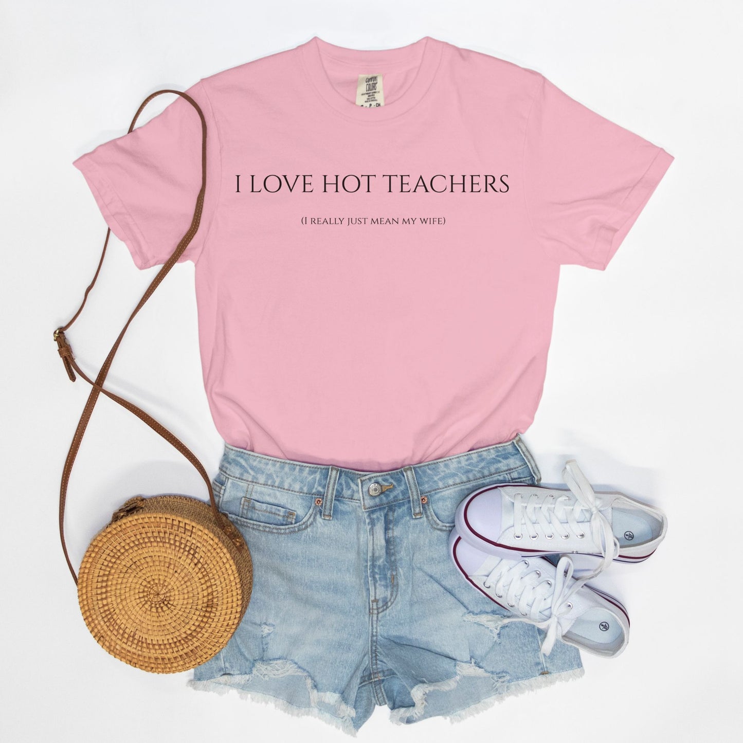 I Love Hot Teachers (wife) Tee