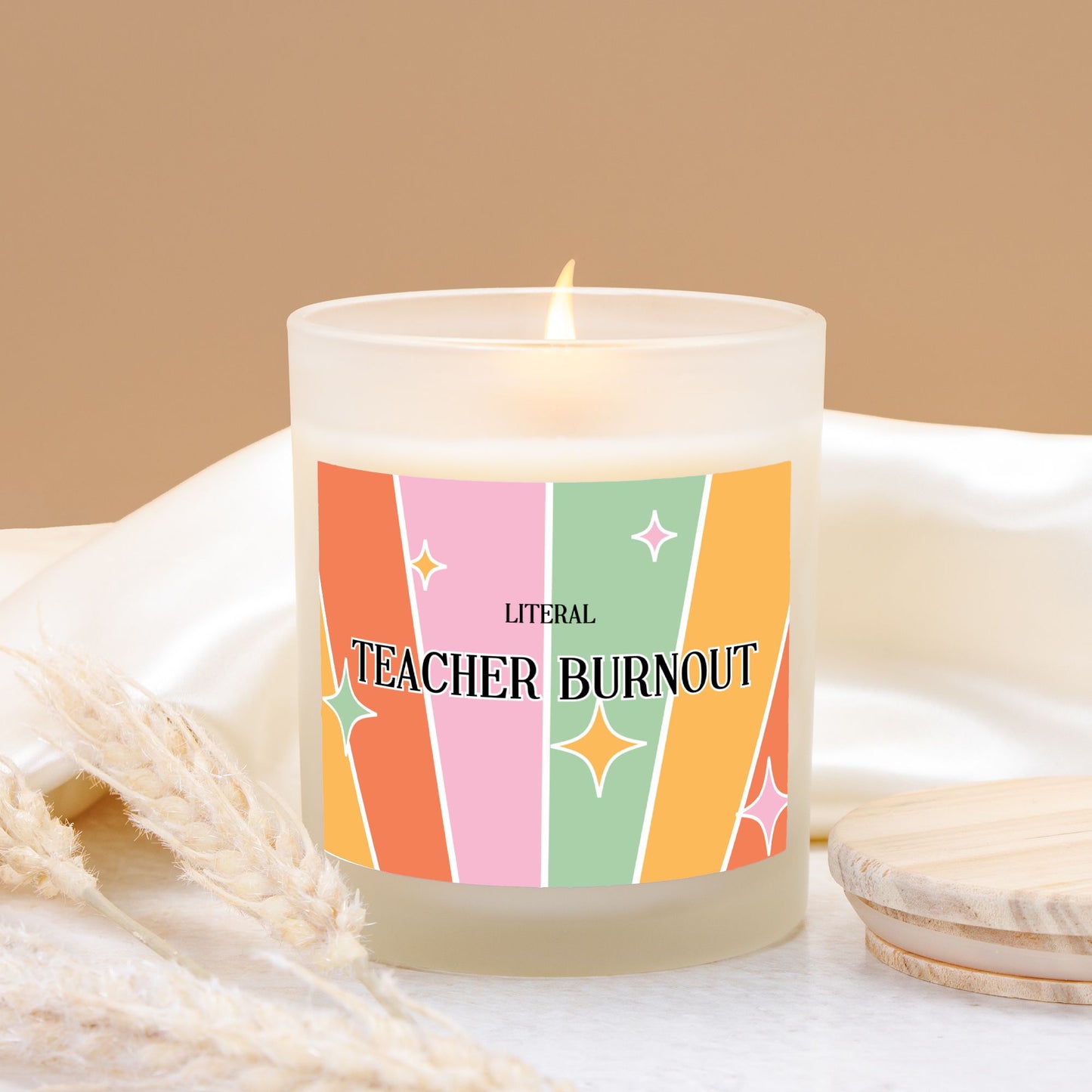 Teacher Burnout Candle